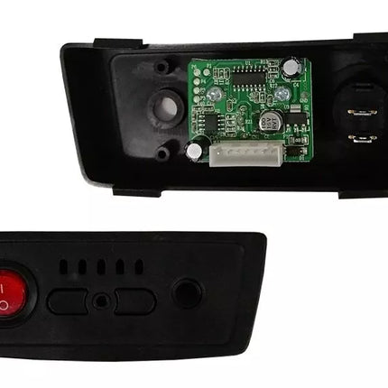 Centrinis valdymo skydelis elektriniam keturračiui