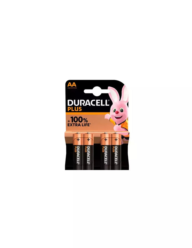 Duracell Plus Power LR06 Baterijos, 4 vnt.