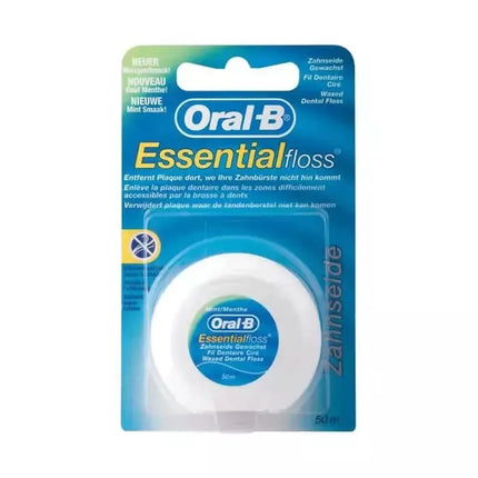 Oral-B Essential Vaškuota Mėtinė Siūla 50m