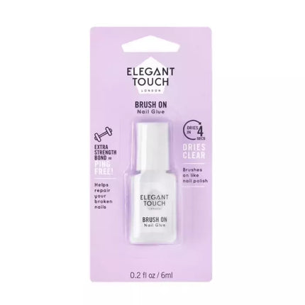 ELEGANT TOUCH Nagų klijai su teptuku