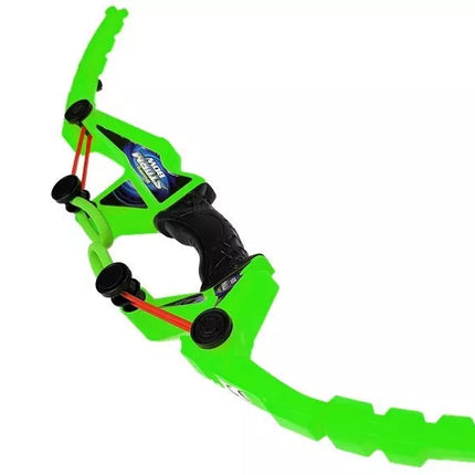 Lanko rinkinys su 3 strėlėmis, sportinis, žalias, 58 cm