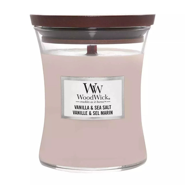 Woodwick Žvakidė Vanilė ir Jūros Druska 275g
