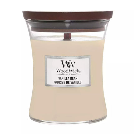 Woodwick Vanilės pupelių kvapioji žvakė 275g