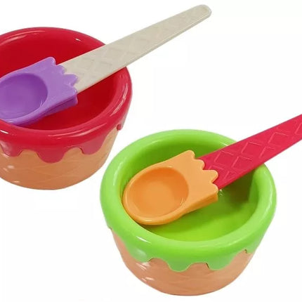 Saldainių, desertų, ledų, sausainių rinkinys su priedais