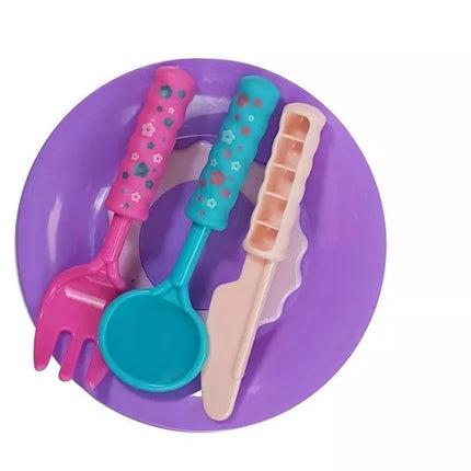 Saldainių, desertų, ledų, sausainių rinkinys su priedais