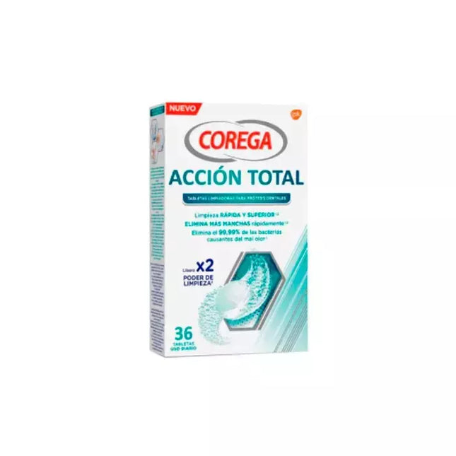 Corega Total Action 36 vnt.
