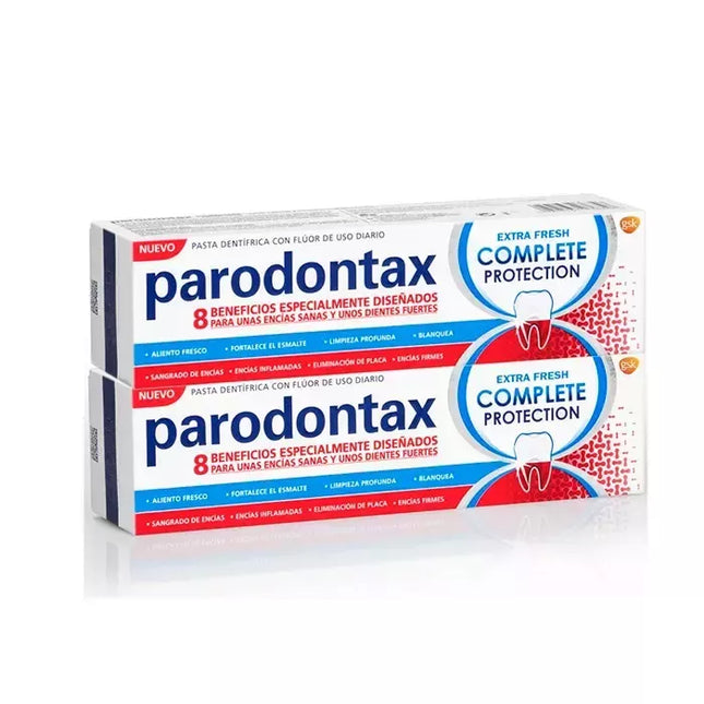 Parodontax Extra Fresh Complete Protection Dantų pasta 2x75ml