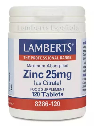 Lamberts Cinko Citratas 25 mg 120 kaps.
