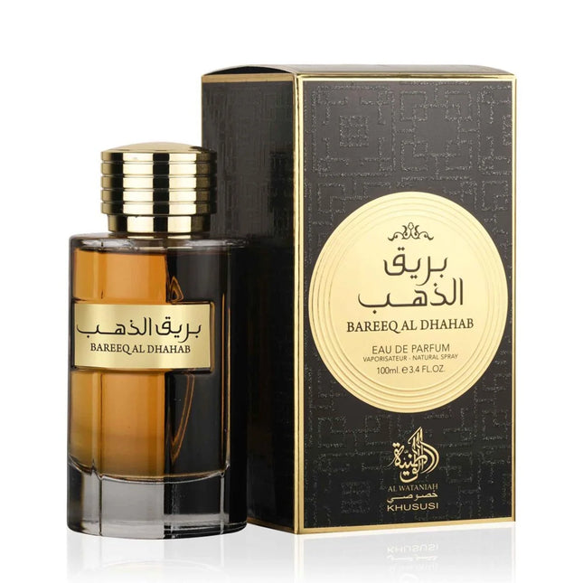 Al Wataniah Bareeq Al Dhahab Eau De Parfum 100ml Purškalas