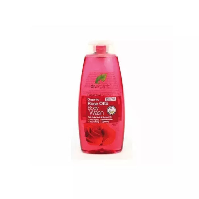 Dr Organic Rose Otto Dušo ir vonios želė 250ml