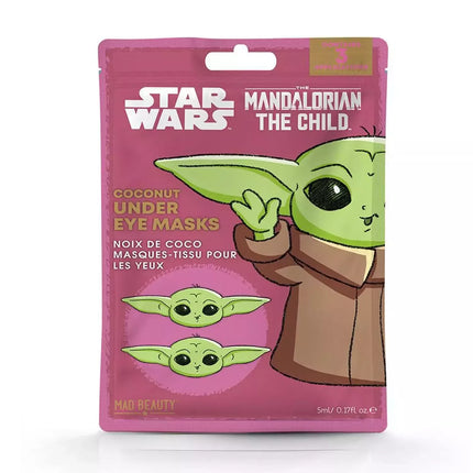 Disney The Mandalorian The Child "The Child" Kokosinės Paakių Kaukės 1vnt