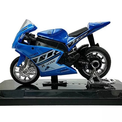 Sportinis motociklas su garsais 1:18 4 spalvos