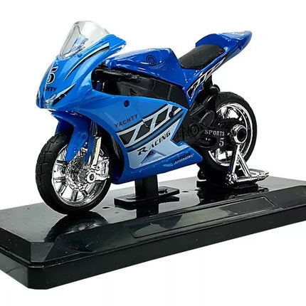 Sportinis motociklas su garsais 1:18 4 spalvos