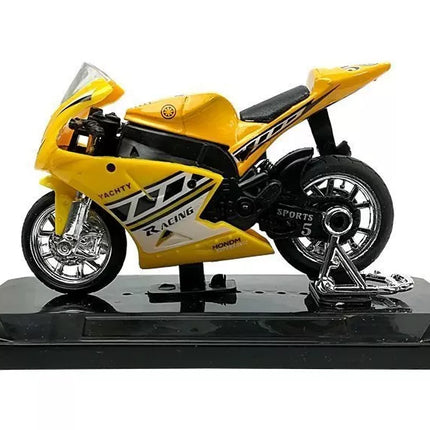 Sportinis motociklas su garsais 1:18 4 spalvos