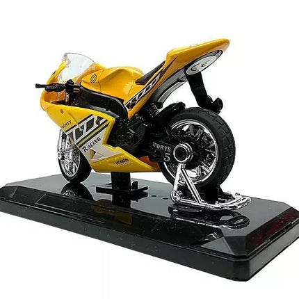 Sportinis motociklas su garsais 1:18 4 spalvos