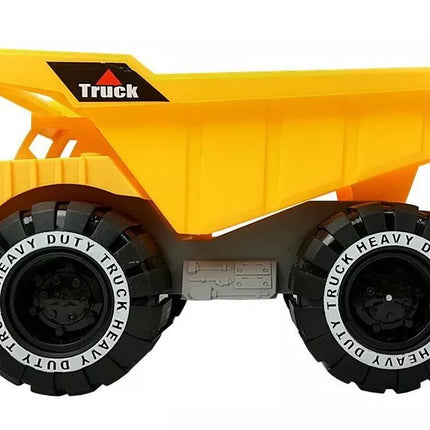 Sunkvežimis su priekaba ir buldozeriu 49 cm Statybvietė