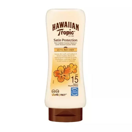 Hawaiian Tropic Satin Protection Ultra Radiance Kremas nuo saulės SPF15 180ml