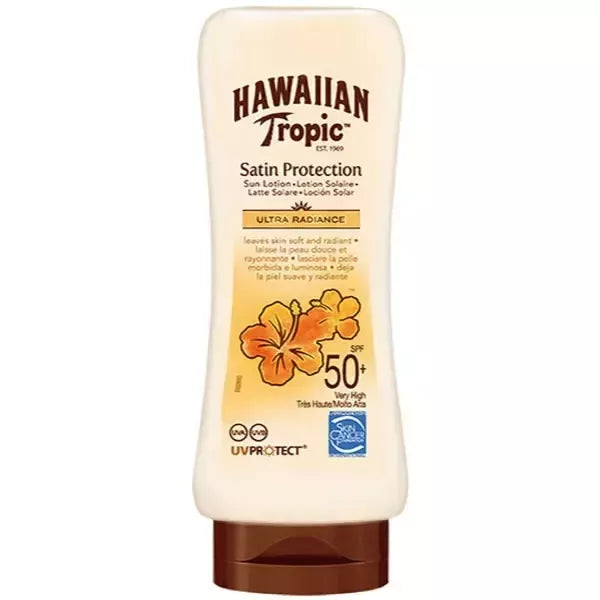 Hawaiian Tropic Satin Protection Ultra Radiance Saulės losjonas SPF50 180ml