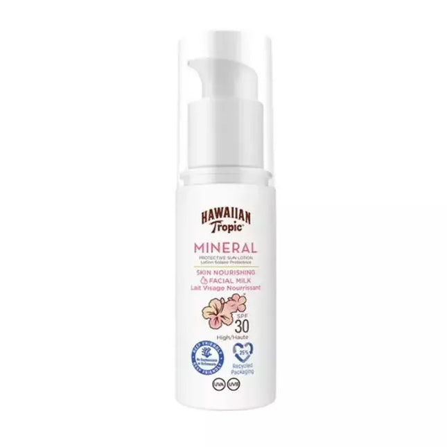 HAWAIIAN TROPIC Mineralinis veido apsauginis pienelis SPF30 50ml