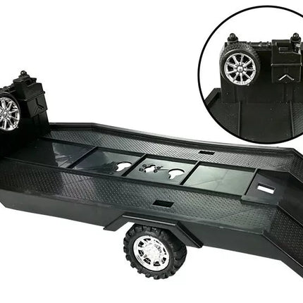 Transporto priemonių rinkinys Oranžinis visureigis Monstras Raudonas BMW Karavanas 58 cm