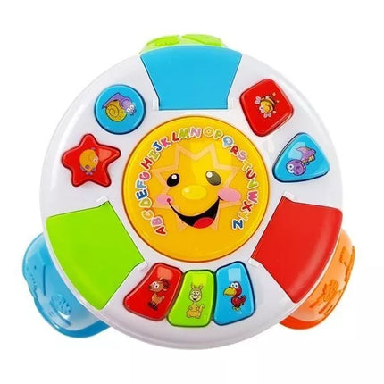 Edukacinis staliukas kūdikiui, spalvotas, su garsais