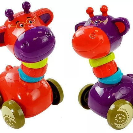 Gyvūnas ant ratų dramblys žirafa