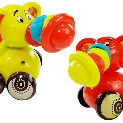 Gyvūnas ant ratų dramblys žirafa