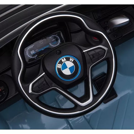 BMW I8 JE1001 Elektrinis vaikiškas automobilis mėlynas