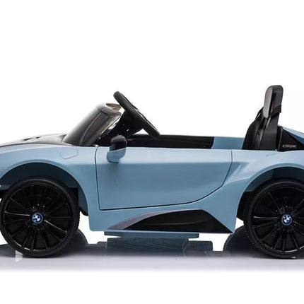 BMW I8 JE1001 Elektrinis vaikiškas automobilis mėlynas