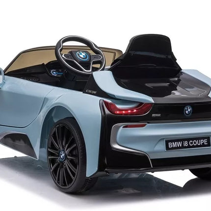BMW I8 JE1001 Elektrinis vaikiškas automobilis mėlynas