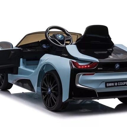 BMW I8 JE1001 Elektrinis vaikiškas automobilis mėlynas
