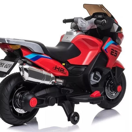 Elektrinis motociklas XMX609, raudonas