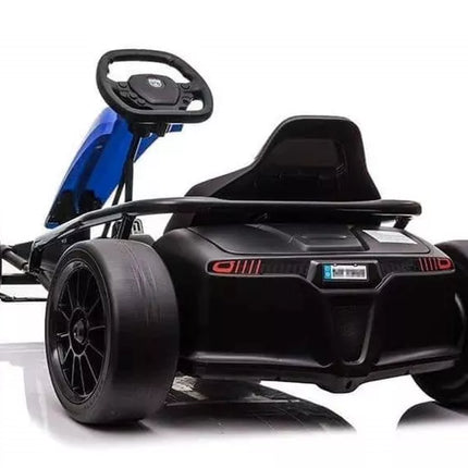 SX1968 Elektrinis pasivažinėjimo kartingas mėlynas