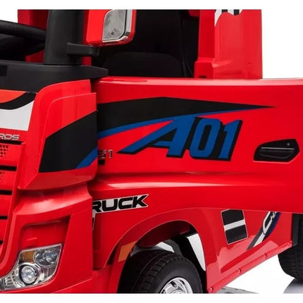 Elektromobilis Mercedes Actros Red Painted MP4