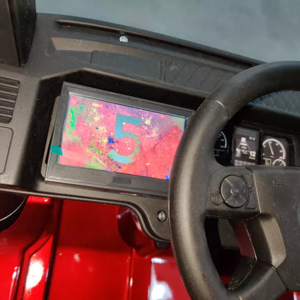 Elektromobilis Mercedes Actros Red Painted MP4