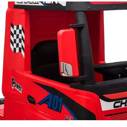 Elektromobilis Mercedes Actros Red Painted MP4