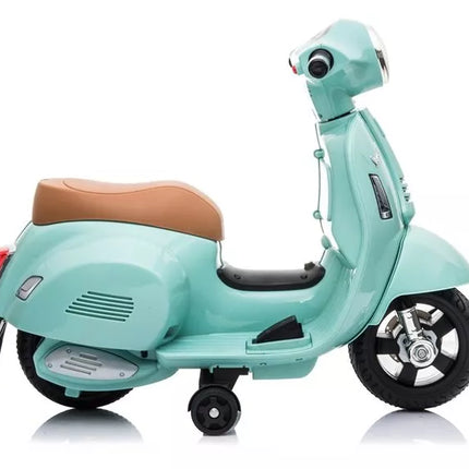 Turkio spalvos elektrinis paspirtukas Vespa GTS 300 Mini