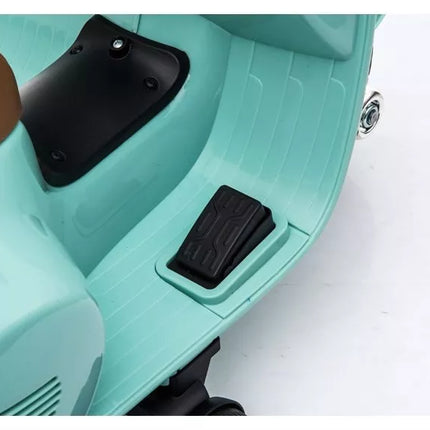 Turkio spalvos elektrinis paspirtukas Vespa GTS 300 Mini