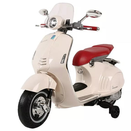 Baltas elektrinis paspirtukas Vespa GTS 300