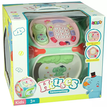 Interaktyvus telefono rūšiuoklis, mokomasi figūrų, skaičių, pianino