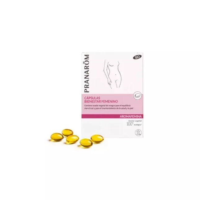 Pranarôm Aromafemina Moteriškoji agurklių aliejus 30 kapsulių