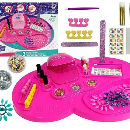 Kosmetinių krepšelių rinkinys nagų džiovintuvui, lakams