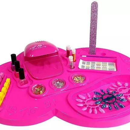 Kosmetinių krepšelių rinkinys nagų džiovintuvui, lakams