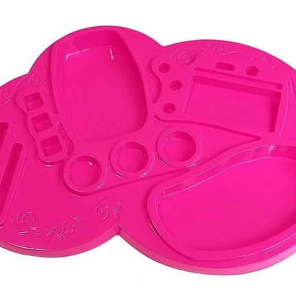 Kosmetinių krepšelių rinkinys nagų džiovintuvui, lakams