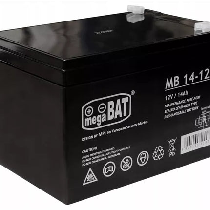 AGM Gelio Akumuliatorius Automobiliui 12V 14Ah Akumuliatoriui