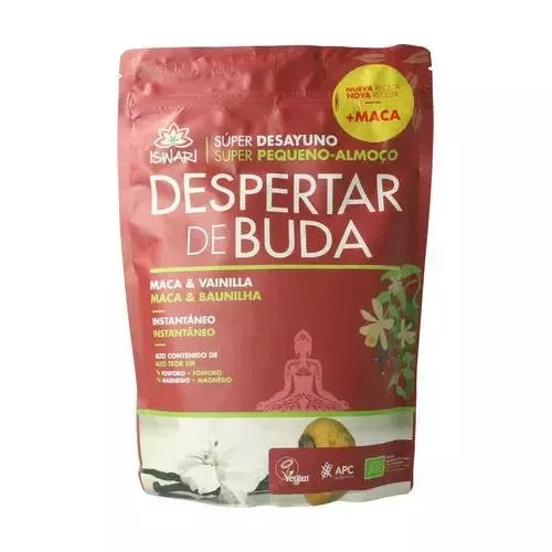 Iswari Super Desayuno Maca ir Vanilė Bio 360g