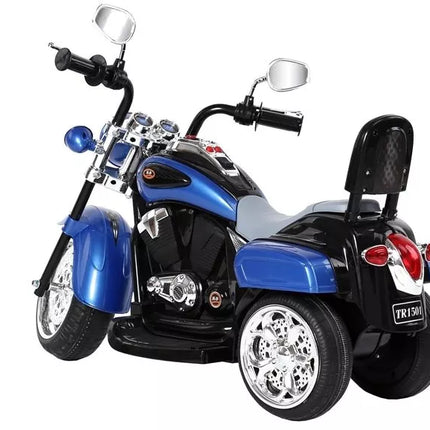 TR1501 Elektrinis vaikiškas motociklas, mėlynas
