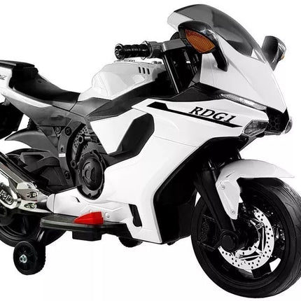 TR1603 Elektrinis motociklas vaikams, baltas