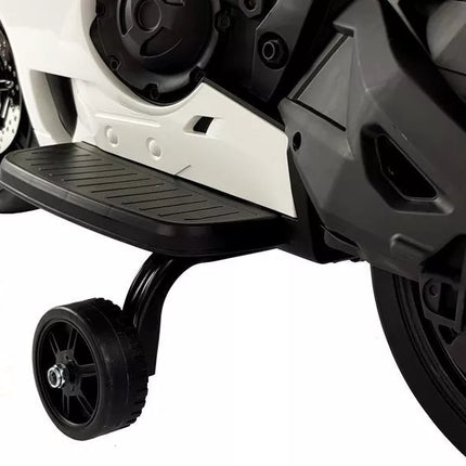 TR1603 Elektrinis motociklas vaikams, baltas