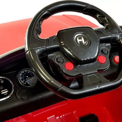 HL1638 Elektrinis vaikiškas automobilis, raudonas